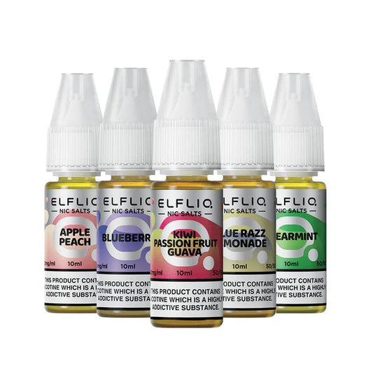 ELFLIQ Nic Salt E-Liquid (3 FOR £10)