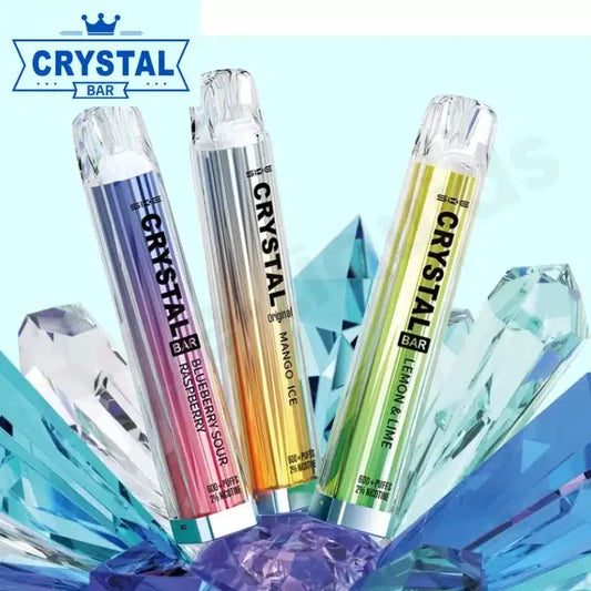 CRYSTAL BAR 600 PUFF DISPOSABLE VAPE